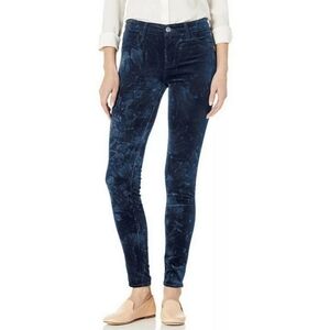 J Brand Teal Velvet Pants